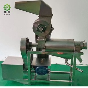 商用渣汁分离水果榨汁苹果胡萝卜生姜304不锈钢破碎螺旋榨汁机