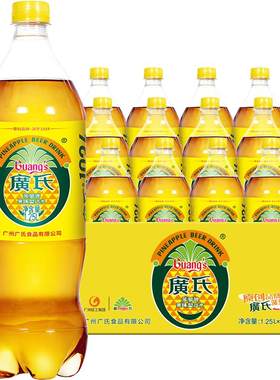 广氏菠萝啤大瓶装整箱果味