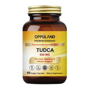 TUDCA胆盐胆酸胶囊胆汁盐补充剂肝酶胆囊切除后营养品保健品进口