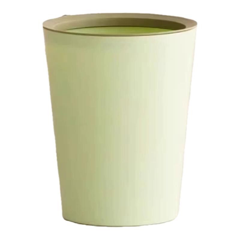 茶花压圈固定创意小清新垃圾桶