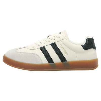 F21真皮德训鞋女款2025年新款