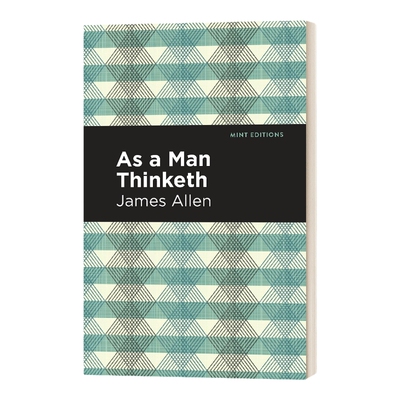 英文原版 As A Man Thinketh 做你想做的人 励志随笔 英文版 进口英语原版书籍