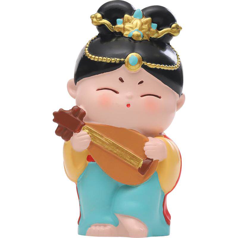 唐仕女敦煌飞天盲盒可爱唐小圆手办旅游文创小摆件生日礼物少女心