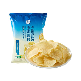 盒马代购原切薯片150g清新淡盐味薄脆土豆片超市正品休闲零食小吃