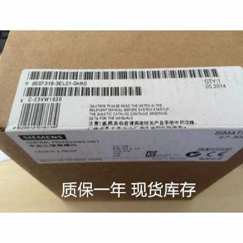 议价6ES7318-3EL01-0AB0 S7-300CPU 319-3 PN/D 6ES7 318-3EL01-0