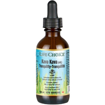 加拿大 life choice KAVA 卡瓦胡椒 400mg 液体 100ML全店2瓶包邮