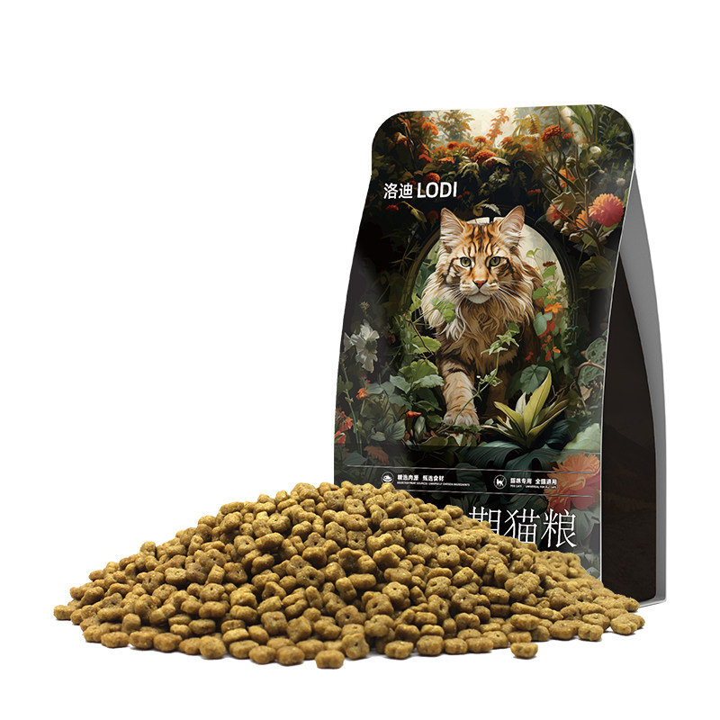 洛迪猫粮10斤实惠装大袋营养全价猫粮鱼油体验猫粮鲜肉猫粮5斤装