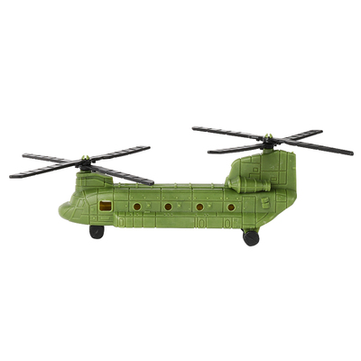 JEU旧义军事玩具直升机运输机8架