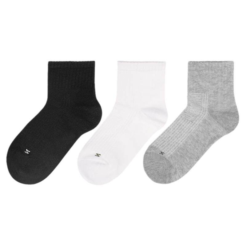 纯棉儿童夏季袜子男童白袜童袜薄款白色春秋女童防臭袜全棉学生袜