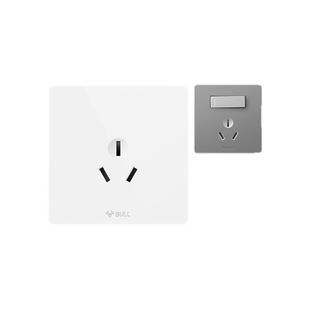 公牛16a三孔插座热水器空调专用插座面板4000w大功率插座86型G12