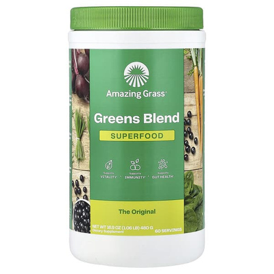 AmazingGrass神奇草绿色食品多种维矿营养补充代谢健康机体呵护