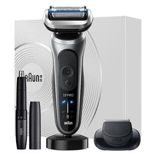 【七夕礼物】博朗新7系Pro+理容套组配双修剪器往复式电动剃须刀