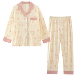 睡衣女春秋款长袖2025新款冬季套装甜美可爱可外穿女士秋天家居服