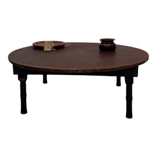 复古日式小茶桌榻榻米矮桌长条炕桌中古回流老物件家具摆件多规格