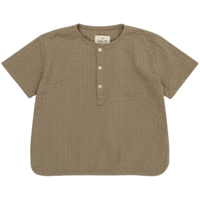 Little 丹麦Konges Slojd SS24春夏儿童短袖连体衣短裤帽子