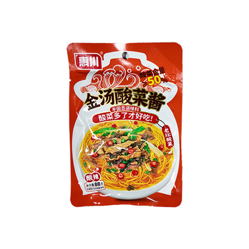 惠川金汤酸菜酱88g调味底料