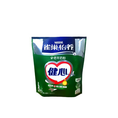 雀巢健心400g袋装营养冲饮牛奶粉