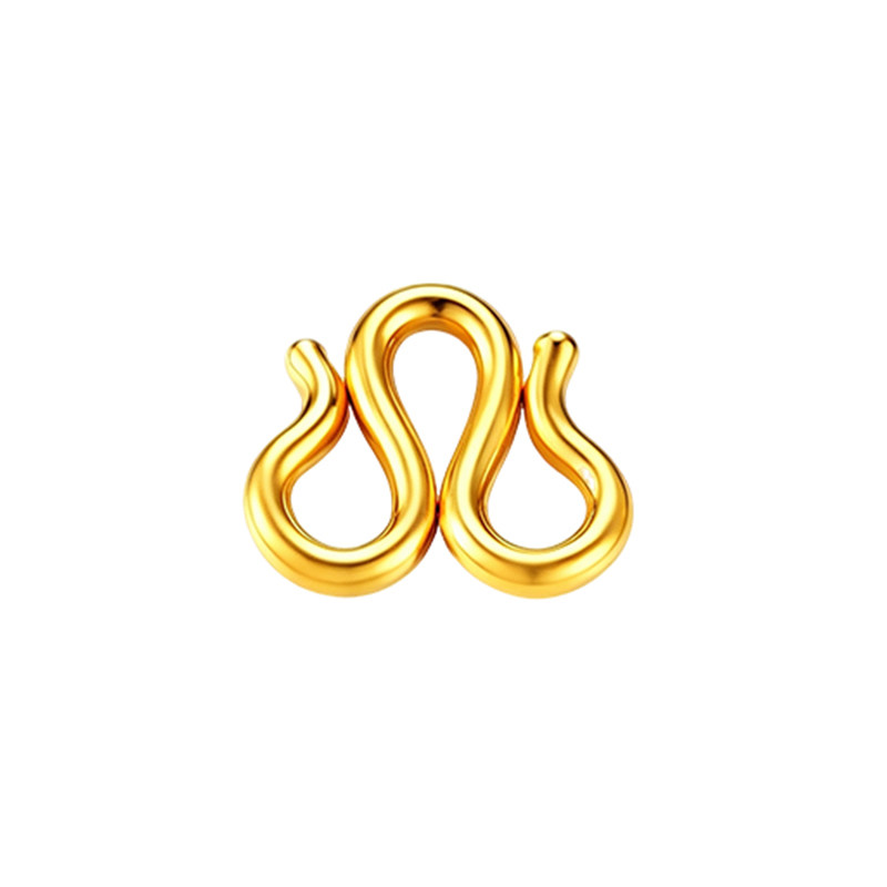 黄金W扣S扣实心999足金