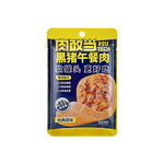 肉敢当黑猪午餐肉软罐头单独包装即食火腿三明治宝宝早餐火锅烧烤