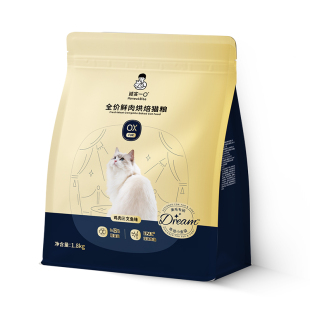 诚实一口OX FUR小金袋美毛烘焙猫粮鱼油防掉毛全价猫粮成幼猫通用