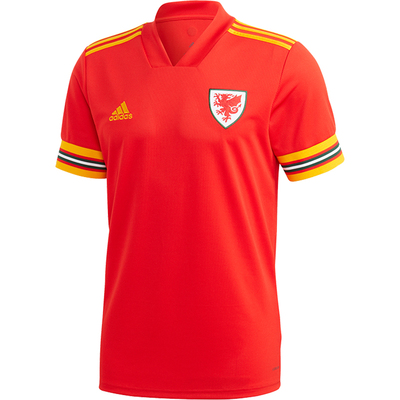 Adidas/阿迪达斯正品FAW H JSY威尔士男士足球运动短袖FH8528