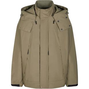 速写男装秋冬季新款休闲羽绒服宽松短款连帽时尚潮流外套上衣户外