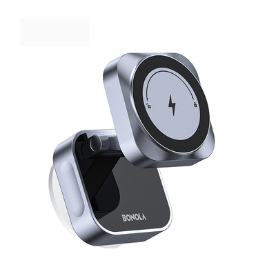 车载手机支架无线充电器磁吸真空吸附盘2025新款汽车仪表中控台专用导航架适用苹果17iPhone16pro/15magsafe