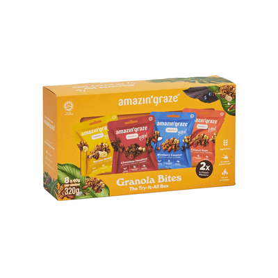 amazin'graze奇雅谷品进口格兰诺拉烘焙麦片零食中秋礼盒伴手礼