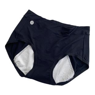 莫代尔07261蚕丝抗菌生理裤月经期防漏中腰透气亲肤大姨例假学生