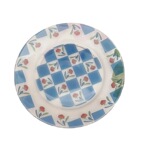 小清新玻璃透明盘子耐高温可微波炉家用菜盘水果盘平盘蛋糕甜品盘