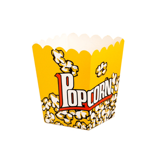 爆米花纸杯爆米花桶一次性爆米花专用纸盒子外卖打包盒包装盒定制