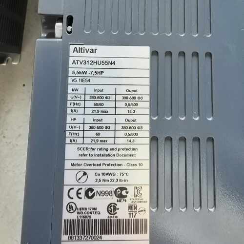 议价ATV312HU55N4施耐德变频器