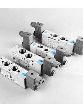 原装白色新款金器Mindman电磁阀MVSC-220-4E1 4E2二位五通260 300