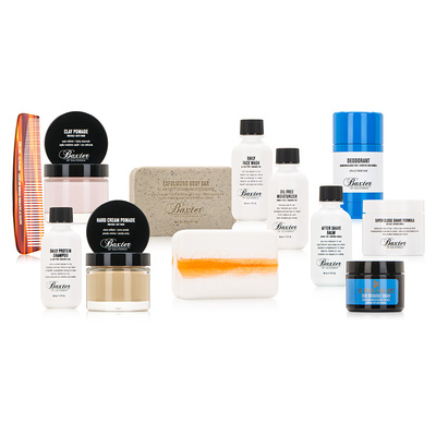男士沐浴发蜡剃须护肤套装