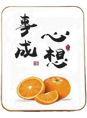 平安喜乐装饰摆件心想事成摆台框