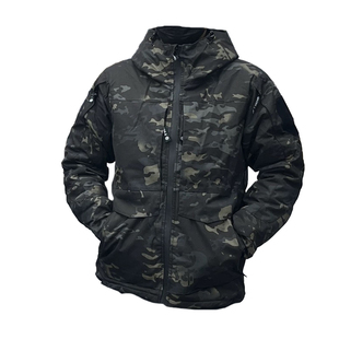 秋冬男热反射战术加厚棉服外套户外cp迷彩保暖防水风衣连帽冲锋衣