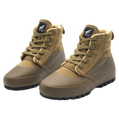 3537解放鞋高帮加绒加厚耐磨防水