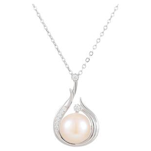 【紫罗兰正版】星恋S925银项链高档女轻奢新款小众设计感珍珠颈饰