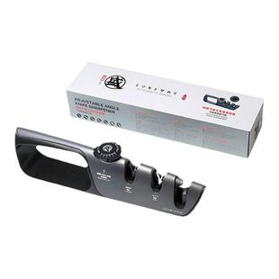 日本三本盛磨刀器多功能磨刀器菜刀磨剪刀厨房磨刀石快速可调角度
