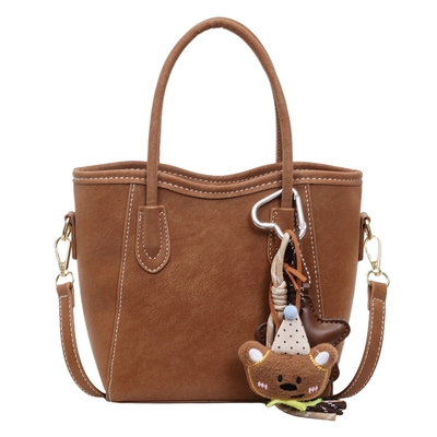 2025新款时尚复古洋气水桶包