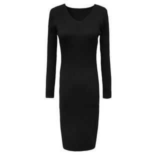 孕妇装冬装套装毛衣中长款大码内搭打底衫修身长裙秋冬针织连衣裙