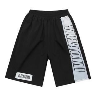 男童速干短裤2025新款中大童男孩夏季薄款冰丝宽松休闲运动五分裤