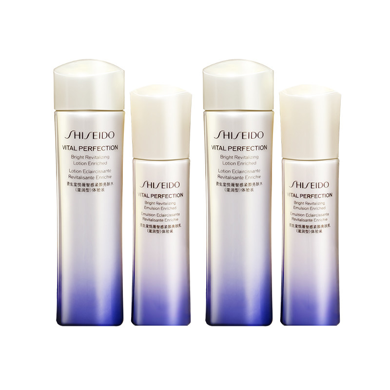 【自营】资生堂二代悦薇智感亮肤水乳（清爽型）补水保湿套装