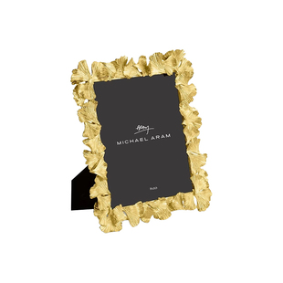 Michael Aram金色银杏系列相框礼盒纪念册家居创意装饰手工送礼盒