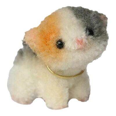 羊毛扭扭棒猫咪手工儿童diy玩偶