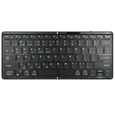 HUKE全键四模便携折叠键鼠套装