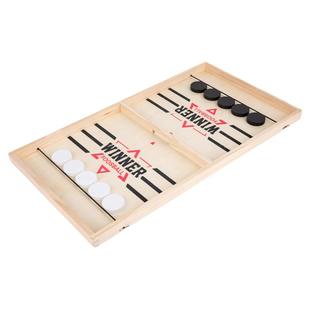 双人对战弹弹棋弹射儿童亲子互动益智木质桌游抖音桌面小游戏玩具