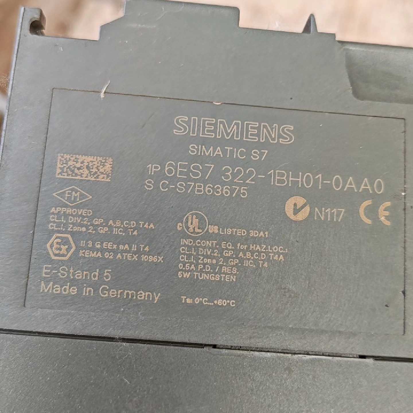 议价西门子6ES7  322-1BH01-0AA0，拆机的，功能