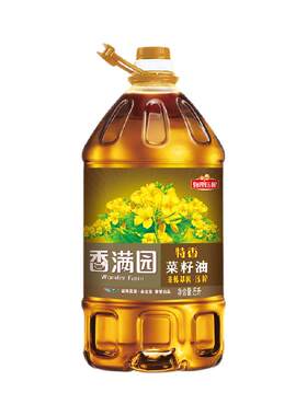 香满园特香菜籽油5L×1桶