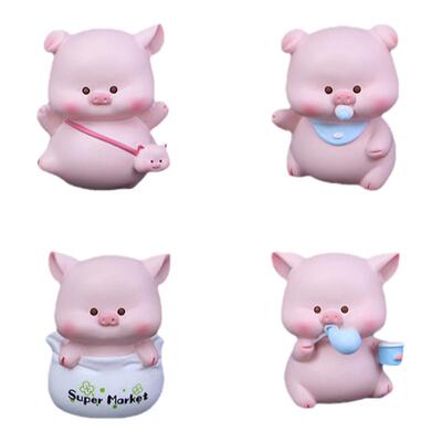 车内装饰车用品小猪可爱汽车饰品